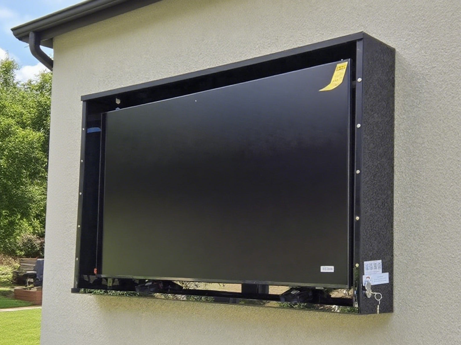 How to make a regular TV an outdoor TV?