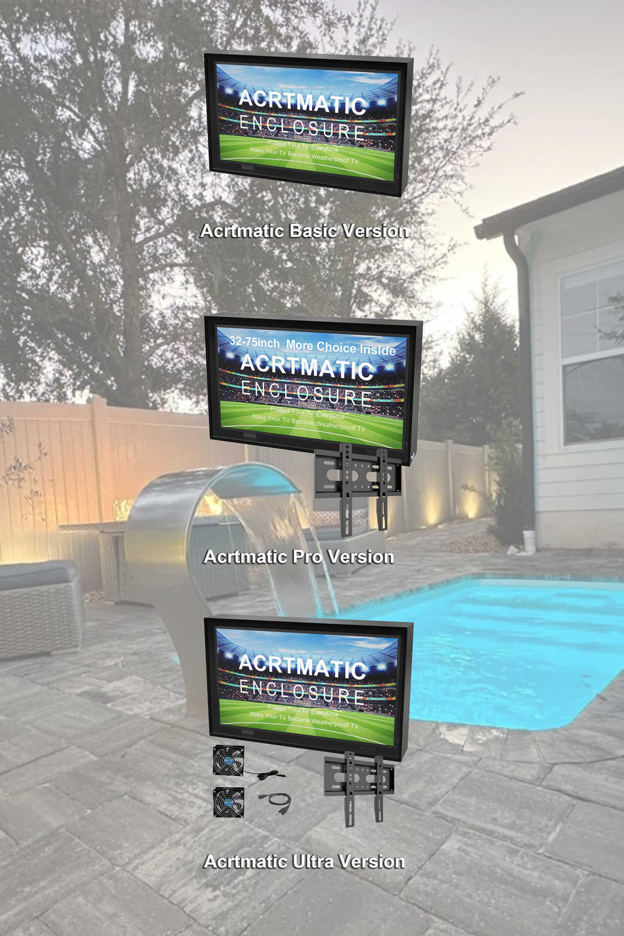 AcrtMatic TV Enclosure