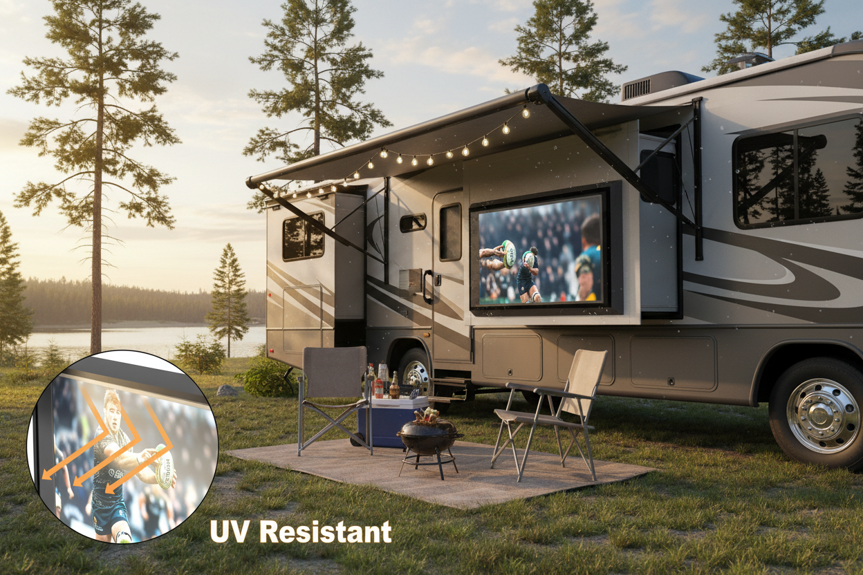 How Outdoor TV Cabinets Enhance RV & Mobile Home Lifestyles
