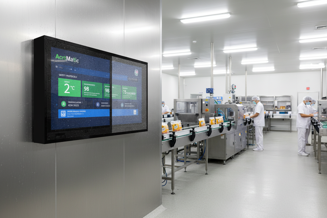 How Outdoor TV Cabinets Enhance Efficiency and Safety in Food Processing Plants