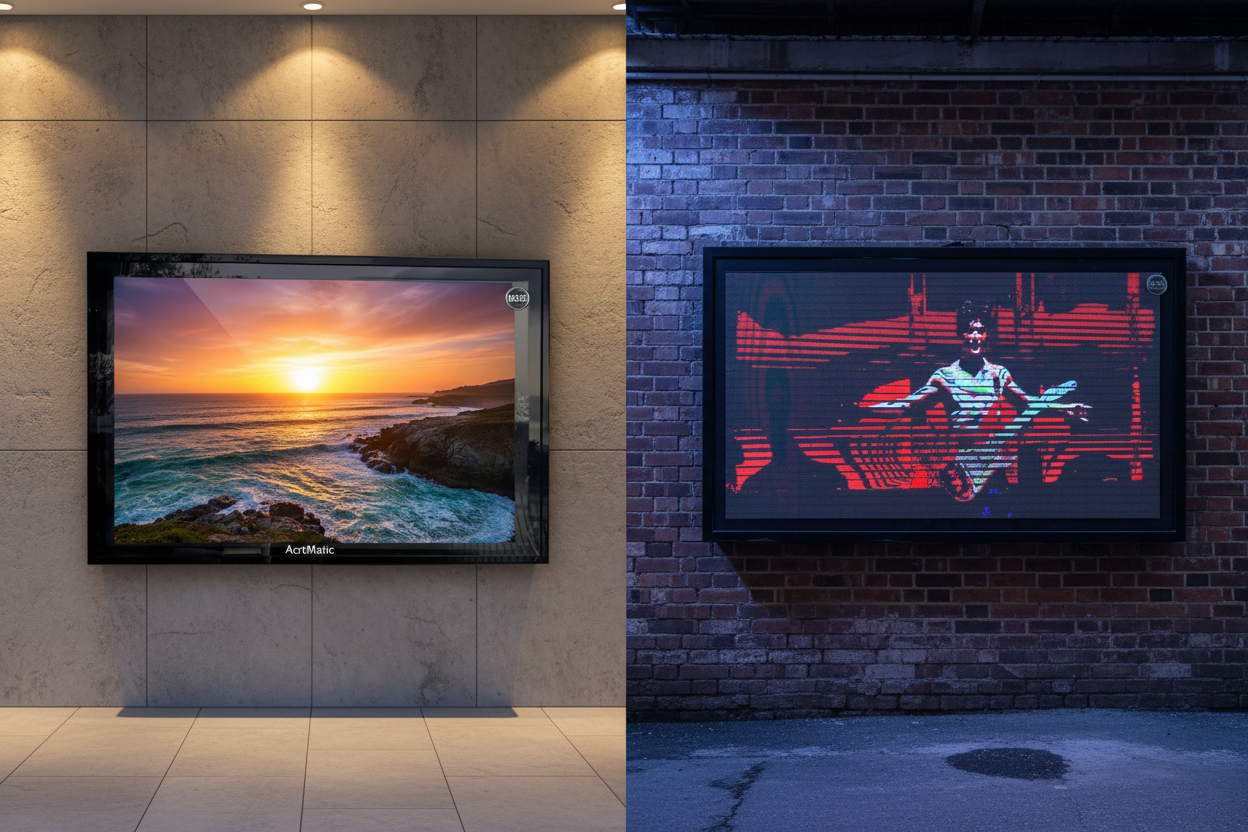 The Ultimate Outdoor AV Showdown: Buy a Protective TV Enclosure or Go Straight for a Large LED Screen?