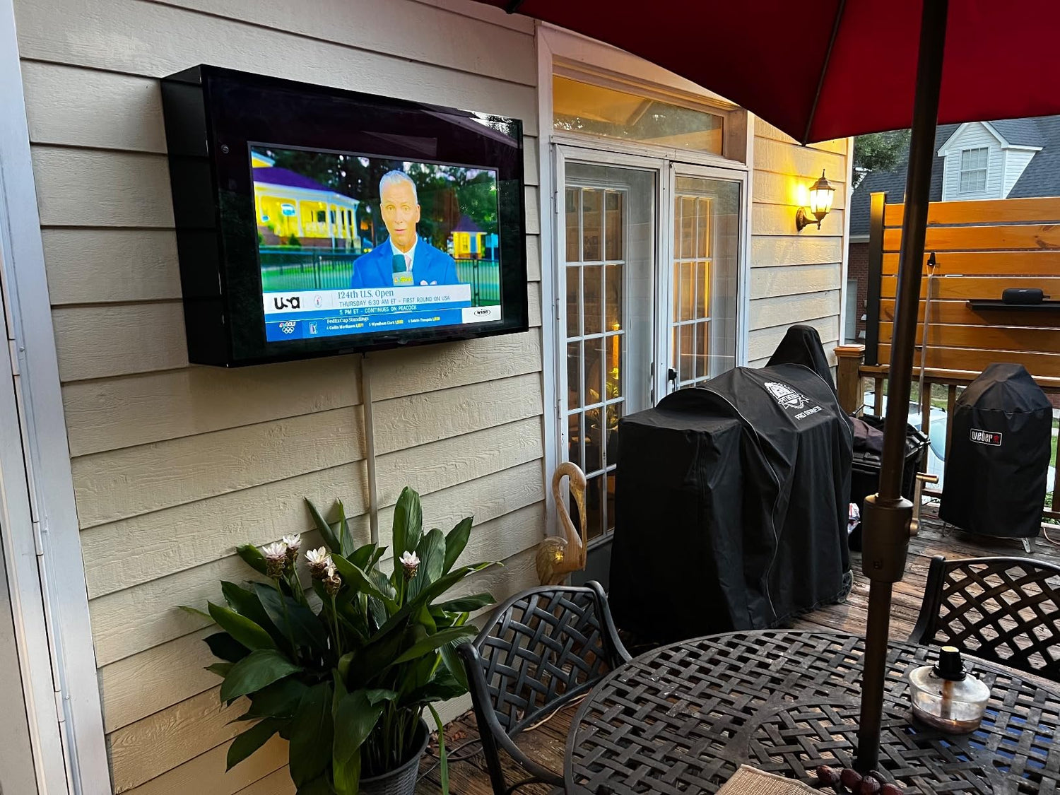 Will the enclosure affect the picture quality of my TV?