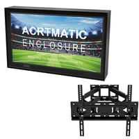 The Acrtmatic 47-55" Outdoor TV Enclosure with Tilt Mount
