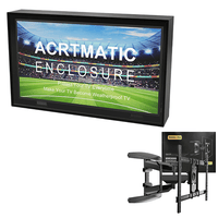 The Acrtmatic 57-65" Outdoor TV Enclosure with Tilt Mount
